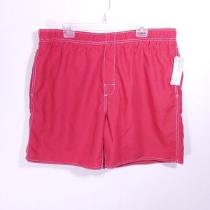 NEW! Trader Bay Swim Trunks in Rocket Red - XL